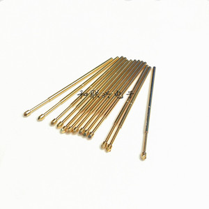 Sonda de prueba chapada en oro Pal75 T2, 33,35 mm de longitud, 1,02 mm de diámetro, con pino de resorte para pruebas electrónicas - Product Image 3