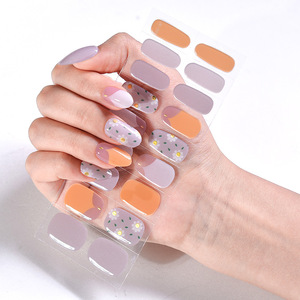 Gel semicurado para uñas, fabricación de pegatinas oxicas, brillo semicurado - Product Image 3