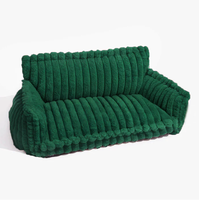 Vente en gros usine : Nids pour chiens de grande taille, lavables, coussins de soutien dorsal souples pour chiens, canapés-lits pour chiens, lits pour animaux de compagnie détachables et accessoires