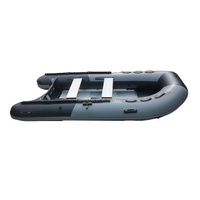 3m Sport Yacht PVC Hypalon Bateau gonflable Air Deck Aluminium Plancher 1.2mm Epaisseur 2 Personnes Capacité pour Lac Extérieur