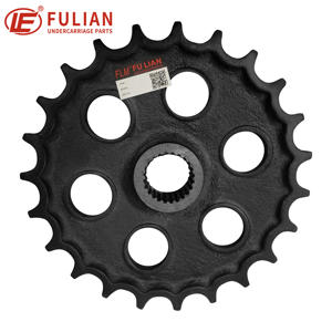 Rantai Sproket Belakang 23 Gigi 6 Lubang untuk <span class=keywords><strong>Excavator</strong></span> Mini Kubota KH15 KH15H, Suku Cadang Undercarriage - Product Image 4