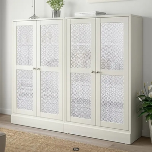 Film adhésif statique translucide FANNA WHT en PVC, motif fleurs blanches givrées, épaisseur 2 mil, pour fenêtre, intimité et décoration intérieure - Vente en gros - Product Image 5