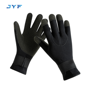 JYF Marka Yüksek Kalite Toptan Kapsamlı Koruma Dalış Ekipmanları 3MM 5MM Kevlar Eldivenler Dalış - Product Image 3