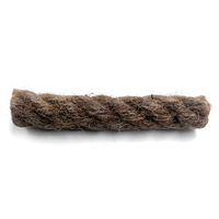 Kit de corde de démarrage de feu en Jute géant, cordon tressé infusé en cire de chanvre naturel pour le Camping