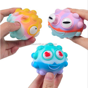 Jouet anti-stress en silicone de 7 cm avec œil bombé, type souris, à presser, Whack-a-Mole et Pop-it - Product Image 1