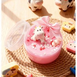 ชุดทำสไลม์เนย DIY ระดับพรีเมียม สีสันสดใส เนื้อนุ่ม ดีไซน์ทำมือ ปลอดภัย ดินน้ำมันสร้างสรรค์ ของเล่นเสริมพัฒนาการสำหรับเด็ก - Product Image 6