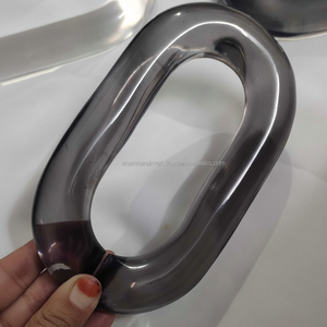 Décorations murales en chaîne acrylique modernes personnalisées, ornements en résine modernes faits à la main, suspendus pour la décoration intérieure, prêts pour le festival Diwali - Product Image 1