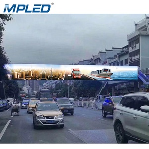 หน้าจอแสดงผล LED กลางแจ้งแบบยืดหยุ่น MPLED P6 P8 ป้ายโฆษณา SMD สีสันสดใส ราคา MG P6 P8 ป้ายโฆษณาดิจิทัลกลางแจ้ง - Product Image 3