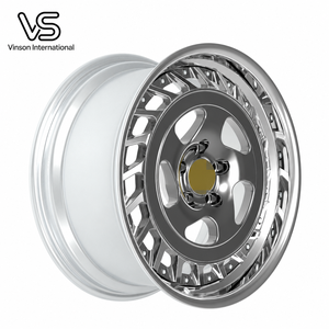 Rueda de Aleación Forjada de Dos Piezas de 20 Pulgadas en Color Plata para Ferrari SF90 Roma 488 - Product Image 1