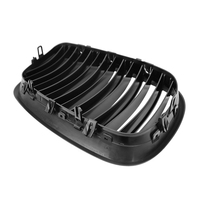 Negro brillante de alta calidad para BMW X5 E70 2006-2013 Kit de carrocería Parachoques delantero y parrilla de riñón en material ABS