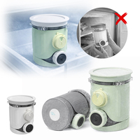 Produit le plus vendu 2026 – Housse isolante pour pot de crème glacée, manchon en silicone anti-froid avec surface texturée
