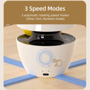 3 en 1 Jouets automatiques pour chats Jouets interactifs intelligents Teasing Pet LED Laser Intérieur Électronique Pet Cat Teaser Stick Cat Products - Product Image 6