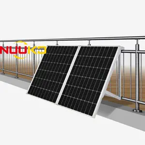 ヨーロッパ在庫Pannello Solare Fotovoltaico400Wプラグアンドプレイソーラーキットバルコニーソーラーパワーシステム