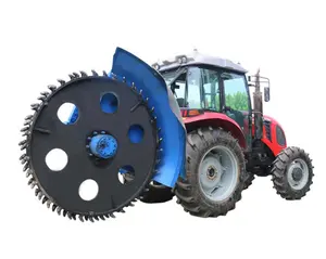 Accessoires de tracteur Grand disque ditcher Les produits agricoles de tracteur sont abordables et faciles à travailler avec des tracteurs.