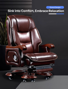 Luxuriöser Italienischer Design-Chefsessel mit Hoher Rückenlehne, Drehbar, aus Schwarzem Echtleder, mit 10 Rollen, Direkt ab Werk - Product Image 6