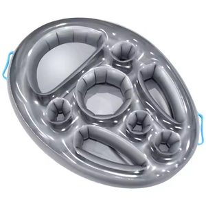 Tasse flottante personnalisée Porte-boisson gonflable pour piscine Spa Bar Bain à remous Plage Fête Snack Plateau de fruits - Product Image 4