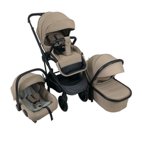 Poussette Bébé Haut de Gamme Pliable 3-en-1 avec Siège Auto, Fournisseur Chinois, Personnalisable OEM – Offre Spéciale
