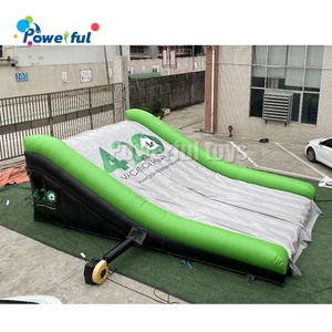 Rampa de Aterrizaje Inflable para Bicicleta BMX Freestyle <span class=keywords><strong>2021</strong></span>, Airbag para Bicicleta de Montañ<span class=keywords><strong>a</strong></span> con Barreras de Seguridad - Product Image 1