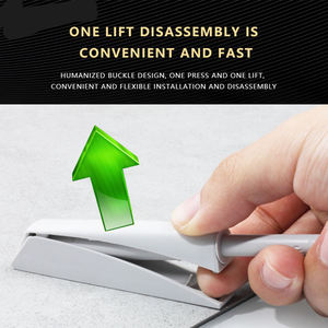 Loquet à ressort <span class=keywords><strong>pour</strong></span> <span class=keywords><strong>porte</strong></span> de meuble de cuisine, 116 mm, <span class=keywords><strong>aimant</strong></span> de rebond, amortisseur de <span class=keywords><strong>porte</strong></span> <span class=keywords><strong>coulissante</strong></span>, loquet à pousser - Product Image 3