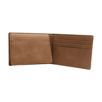Dompet Kulit Asli Pintar dengan Pelacak GPS, Anti-RFID, Lipat Dua, Tempat Kartu Kredit, dan Fungsi Anti-Hilang