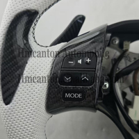 Nouveau volant en cuir perforé en fibre de carbone pour Lexus ES250 RX300 RX