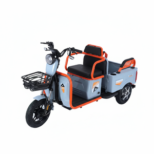 รถสามล้อไฟฟ้าแบบเปิดรับผู้โดยสาร มินิ มอเตอร์ไซค์ ความเร็วเดียว 48V 600W รถมอเตอร์ไซค์รับจ้าง รถสามล้อไฟฟ้า - Product Image 1