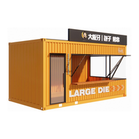 Magasin conteneur préfabriqué magasin conteneur modulaire magasin conteneur café restaurant