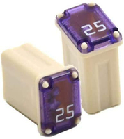 Coloré 15A/20A/25A/30A/40A MCASE Micro J CASE Type cartouche fusibles SBFC-M fusible automatique