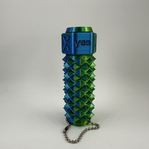 3D-Gedruckter PLA Kreativer Buchstaben-Stressabbau-Spielzeug Handflächen-Akupunktur-Massagestab Schlüsselanhänger für Jungen - Product Image 2