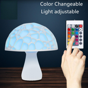 Lampada Notturna a Fungo Lonvis Moderna con LED a 16 Colori Cangianti, USB, Stampa 3D in PLA, Decorazione Fai-da-Te per Camera, Sensore di Generazione di Energia <span class=keywords><strong>Rem</strong></span> - Product Image 4