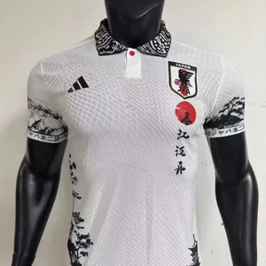 Grosir desain sepak bola kustom kaus Polo cetak Anda sendiri kaus olahraga kaus sepak bola 2023-2024 versi khusus Jepang