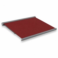 Auvent de jardin extérieur rétractable en tissu pour les zones de conversation dans la cour et les salons en plein air