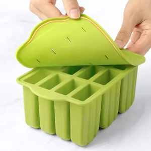 Juego de 12 moldes de silicona para helados, fáciles de desmoldar, sin BPA, para hacer helados caseros - Product Image 6
