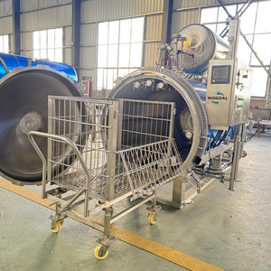 <span class=keywords><strong>Autoclave</strong></span> grande automática de la cocina de retorta de vapor de la industria alimentaria para la conservación de la esterilización de alimentos - Product Image 4