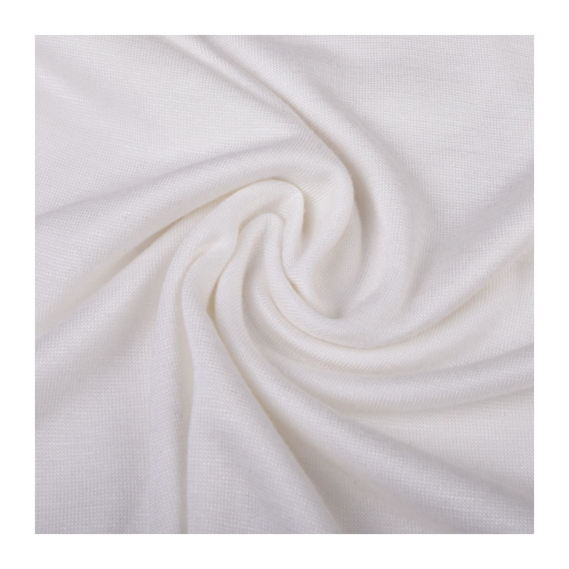 100% Organic 21S Bamboo Jersey Fabric Eco-Friendly Stretch Knitted Textile for Baby Kids Garment Soft Breathable Clothing