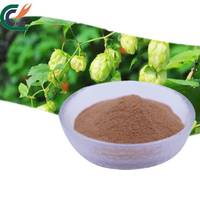 Extrait de flavonoïdes de houblon soluble dans l'eau, poudre de qualité alimentaire, ingrédient pour boisson fonctionnelle pour le marché de gros OEM