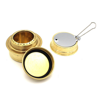 Brûleur à alcool avec bouchon à vis facile à utiliser réchaud à alcool le réchaud à alcool est portable à l'extérieur