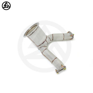 उच्च गुणवत्ता वाले csz ट्यूनिंग निकास प्रणाली ने ऑडी वर्ग 5 b9 3.0 उच्च प्रवाह उत्प्रेरक कनवर्टर डाउनपाइप निकास निकास - Product Image 3