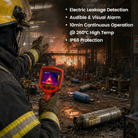 Caméra thermique de sauvetage pour pompiers, imageur thermique pour la recherche de personnes en détresse, fumée dense, point d'incendie caché, refroidissement par jet