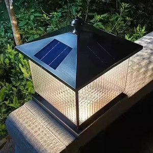 Lámpara de Pared Solar LED para Exteriores, de Cobre, Impermeable, para Puerta de Villa, Iluminación del Hogar - Product Image 2