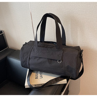 Logo personnalisé forme de seau femme Fitness sac fourre-tout court voyage bagages polochon stockage sac à main dame voyage sport pratique Yoga sac