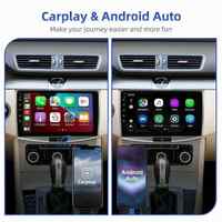 Autoradio Android 9'' 10'' avec 4 Go de RAM, 64 Go de ROM, Bluetooth, FM, processeur de signal numérique, radio, lecteur multimédia 2din universel pour voiture