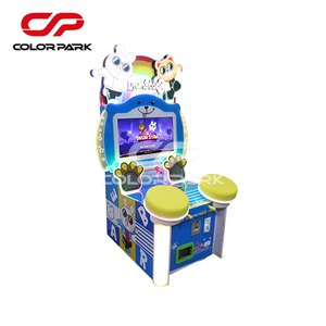 Parco colorato piccolo batterista musica video giochi per bambini macchina da gioco arcade - Product Image 2