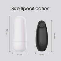 WINYI Klitorisvibrator mit Ladestation 2025 Neu Nippelstimulator Klitoris-Schlagmassagegerät Wiederaufladbares Sexspielzeug für Frauen