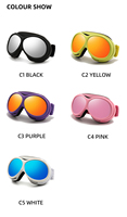 TWOOO SNOW10 Lunettes de ski multifonctionnelles personnalisées avec logo OEM ODM, monture en TPU, verres en PC, protection UV400, anti-buée, HD, sport de plein air