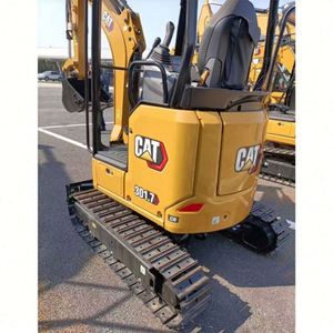Mini-excavatrice Caterpillar 301.7 CR de 1,7 tonne, excavatrice sur chenilles, moteur Cat C1.1, machine utilitaire compacte de nouvelle génération haute performance - Product Image 2