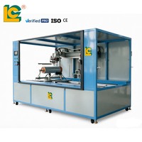 Mesin Sablon Silinder untuk Ember Plastik, Printer Tinta Otomatis Servo dengan Pengeringan LED, Stroke 1200mm, Bersertifikasi CE