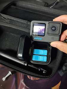 Caméra d'action Go Pro <span class=keywords><strong>Hero</strong></span> <span class=keywords><strong>10</strong></span> Black 5K 60FPS à double écran pour vlogging en extérieur, d'occasion et à prix abordable - Product Image 5