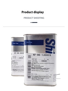 Shinyue KF-96-50CS dimetil olio di <span class=keywords><strong>Silicone</strong></span> lubrificante 100CS 350CS giappone tensioattivo trattamento delle acque liquido plastificante carbonio nero - Product Image 2