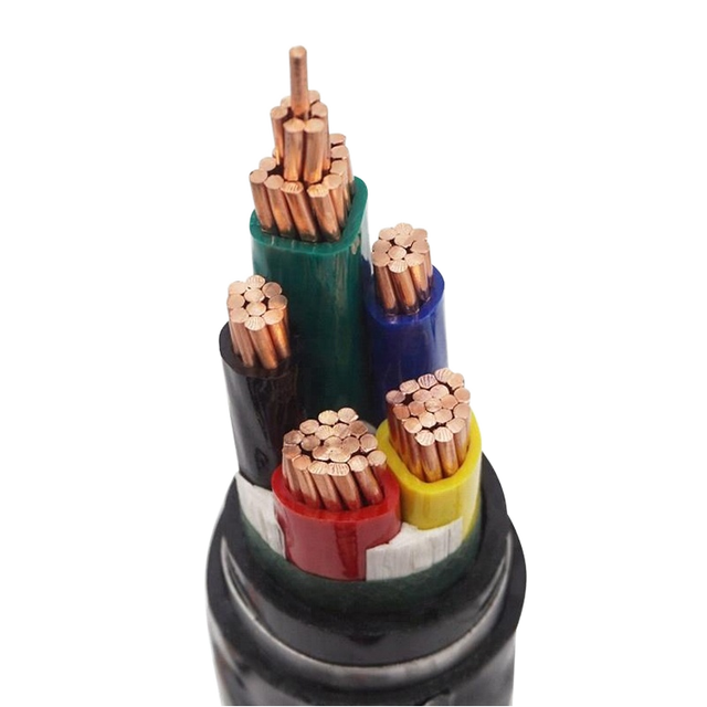 French Type U1000 R2V RO2V (YJV YJLV) Copper Electric Power Cable with XLPE Insulation IP67 Rating 0.6/1 KV Voltage